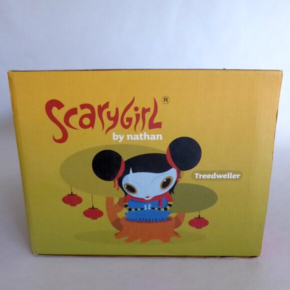 NEW RARE LE 500 2004 7.5” SCARY GIRL TREEDWELLER DESIGNER URBAN VINYL FIGURE - Picture 11 of 16